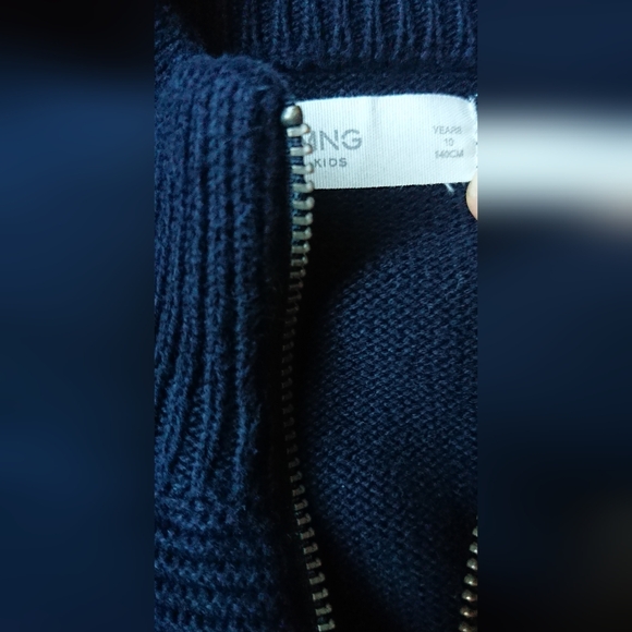 Various (bundle of 7) Hoodie Long sleeves Sweater Jeans Zara, Size 9-10 - Picture 4 of 8